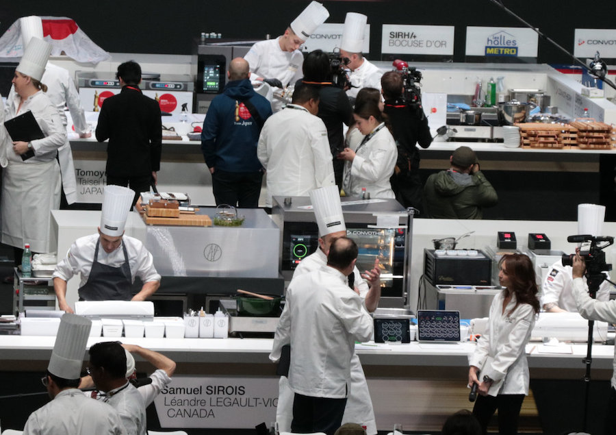 Bocuse d'Or 2023 Canadian team using the SWID Premium professional sous-vide immersion circulator