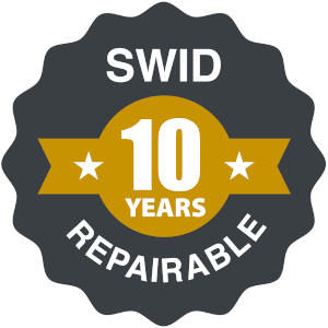 SWID immersion circulator 10 years repairability logo