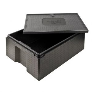 Thermobox GN 2/1, insulated box vue open.