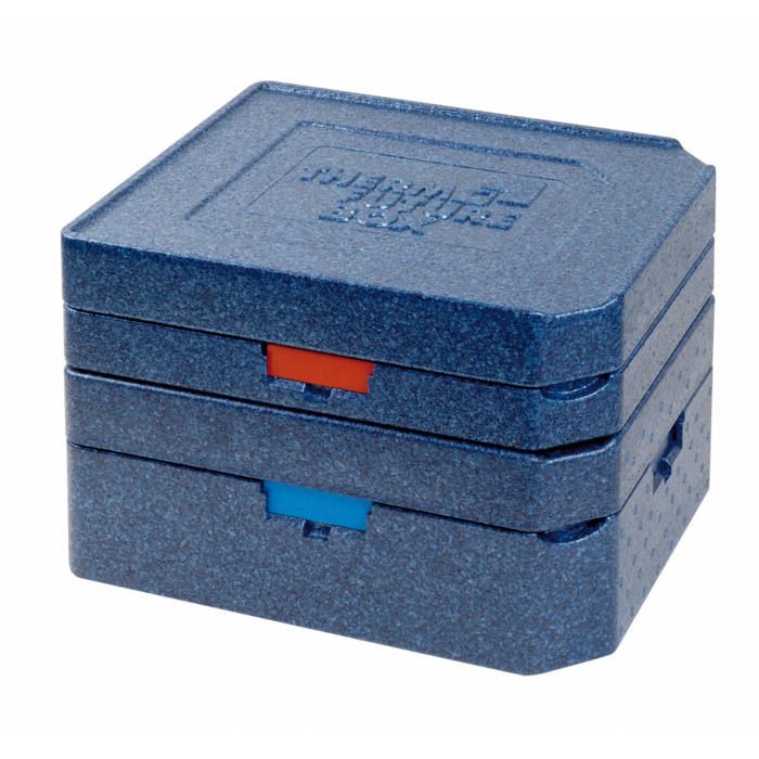 Thermobox for individual meal with 3 separate temperature zones