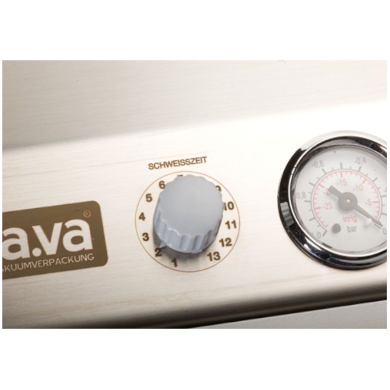 Lava V.350® Premium vacuum sealer - manometer display