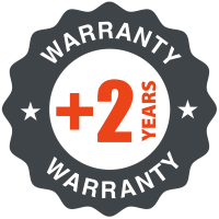 SWID Premium logo 2 years worldwide warranty